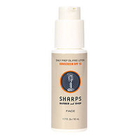 Sharps Barber and Shop Daily Prep Oil-Free Lotion SPF 15