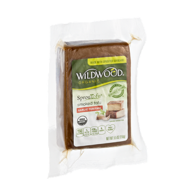 Wildwood Organic SprouTofu Garlic Teriyaki Smoked Tofu