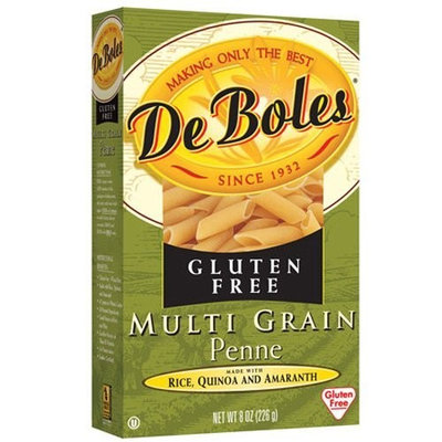 De Boles Pasta Oat Bran, Penne Noodles, 8-Ounce (Pack of 6)
