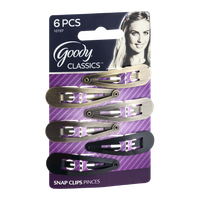 Goody Classics Snap Clips - 6 CT