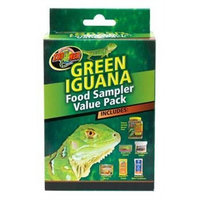 Zoo Med Laboratories SZMFSP4 Green Iguana Food Sampler
