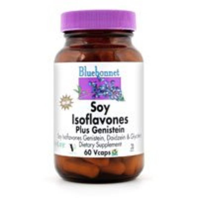 Bluebonnet Nutrition Soy Isoflavones Plus Genistein, 30VC (Pack of 2)