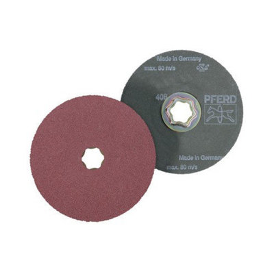 Pferd Pferd - Combiclick Aluminum Oxide Fiber Discs Combiclick Fiber Disc aluminum Oxide A: 419-40115 - combiclick fiber disc aluminum oxide a (Set of 10)