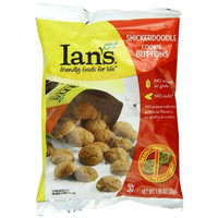 Ian's Natural Foods Snickerdoodle Cookie Buttons 6.35 Ounce Pouches (Pack of 6)