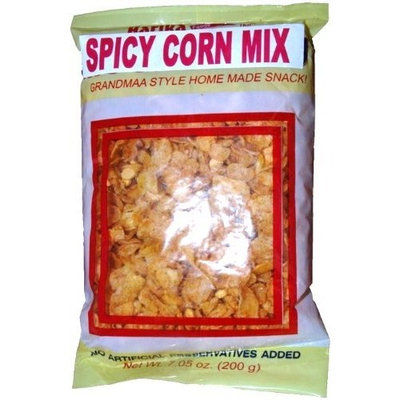 Harika Spicy Corn Mix, 7.05 Ounce Bags, (Pack of 5)