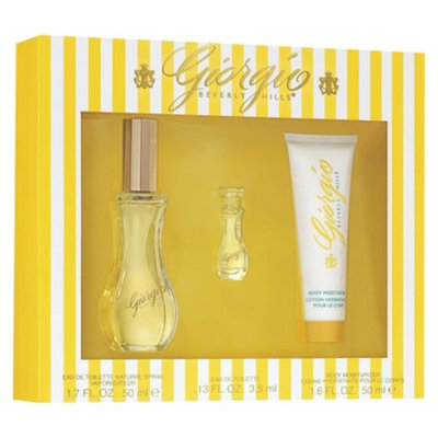 Women's Yellow by Giorgio Beverly Hills Fragrance Gift Set - 3 pc