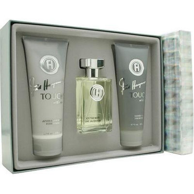 Touch With Love By Fred Hayman For Men. Set-edt Spray 3.4 OZ & Aftershave Balm 6.7 OZ & Shower Gel 6.7 OZ