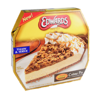 Edwards Reese's Peanut Butter Cups Creme Pie with a Chocolatey Crust
