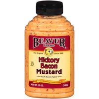 Beaver Brand Beaver BG10754 Beaver Hickory Bacon Mustard Sq - 6x12OZ