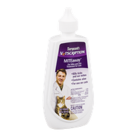 Sergeant's Vetscription MITEaway Ear Mite and Tick Treatment for Cats