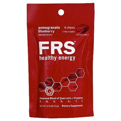 Frs Healthy Energy Chews ,Orange, 4-Count (Pack of 6)