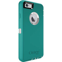 OtterBox DEFENDER iPhone 6 Plus/6s Plus Case - Retail Packaging - SEACREST (WHISPER WHITE/LIGHT TEAL)