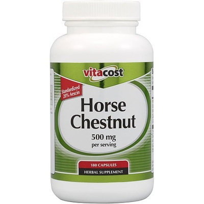 Vitacost Brand Vitacost Horse Chestnut - Standardized -- 500 mg per serving - 180 Capsules