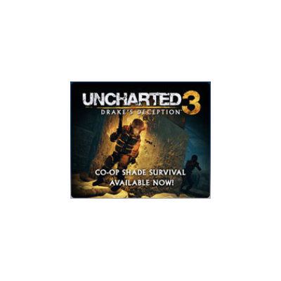 UNCHARTED 3: Drake's Deception Co-op Shade Survival Mode DLC (Playstation 3)