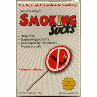 Three Lollies Smoking Sucks Natural Lollipops Assorted Flavors 7 Lozenges