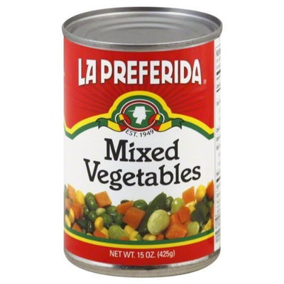 La Preferida Vegetables Mixed, 15-Ounce (Pack of 12)