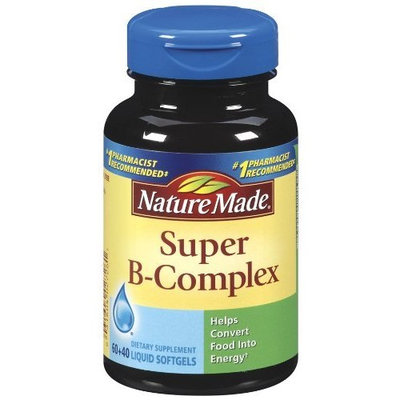 Nature Made Super B Complex Softgels, 100 Count