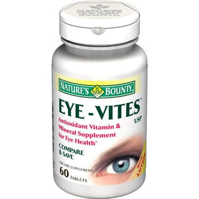 Nature's Bounty Eye-vites Vitamin and Mineral Supplement, 60 Tablets (Pack of 4)
