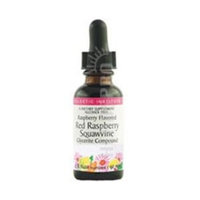 Red Raspberry-Squawvine Raspberry Flavor No Alcohol Glycerite Eclectic Institute 2 oz Liquid