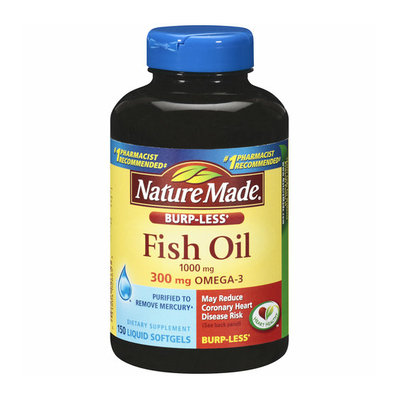 Nature Made Burp-Less Fish Oil Liquid Softgels
