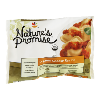 Nature's Promise Cheese Ravioli Organic