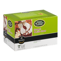 Green Mountain Coffee Caramel Vanilla Cream Light Roast Coffee K-Cup - 12 CT