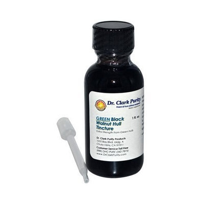 Dr. Clarks Purity Products Dr. Clark's Purity Products Green Black Walnut Hull Tincture, 1 Ounce