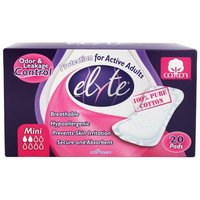 Incontinence Pads Lt Mini 20 Ct by Elyte (1 Each)