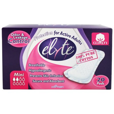 Incontinence Pads Lt Mini 20 Ct by Elyte (1 Each)