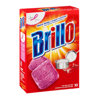Brillo Steel Wool Soap Pads - 10 CT