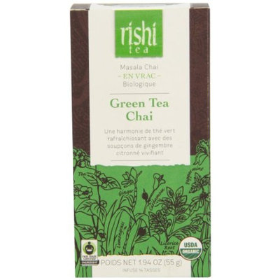 Rishi Tea Green Tea Chai, 1.94 Ounce