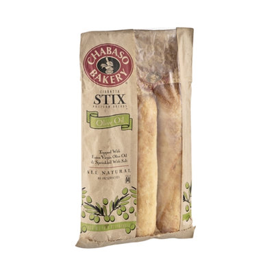 Chabaso Bakery Artisan Breads Olive Oil Ciabatta Stix - 3 CT