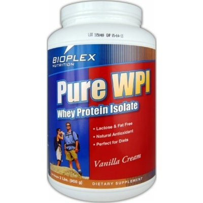 Bioplex Nutrition Pure WPI Whey Protein Isolate, Chocolate, 1 Pound