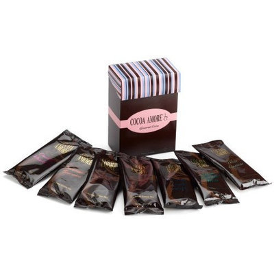 Cocoa Amore Gourmet Cocoa, Everyday Caboodle Variety Pack, 8-Count Packets (Pack of 3)