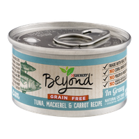 Purina Beyond Natural Cat Food Tuna, Mackerel & Carrot Recipe In Gravy