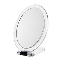 Danielle Oval Folding Hand Held Mirror (7X Mag) D217