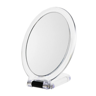 Danielle Oval Folding Hand Held Mirror (7X Mag) D217