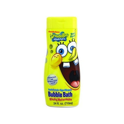 Spongebob Squarepants Spongebob Bubble Bath 24 oz. Wacky Watermelon (3-Pack) with Free Nail File