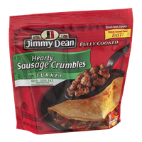 Jimmy Dean Fully Cooked Hearty Sausage Crumbles Turkey