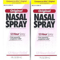Compare to Afrin Original Perrigo Original Nasal Spray 12 Hour Spray 1 Fl Oz. (30ml) Pack of Two