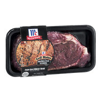 McCormick Angus Beef Ribeye Steak Seasoned With Grill Mates Montreal Steak Seasoning