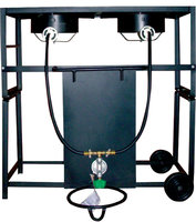 King Kooker 30 Dual - Burner Outdoor Patio Cart