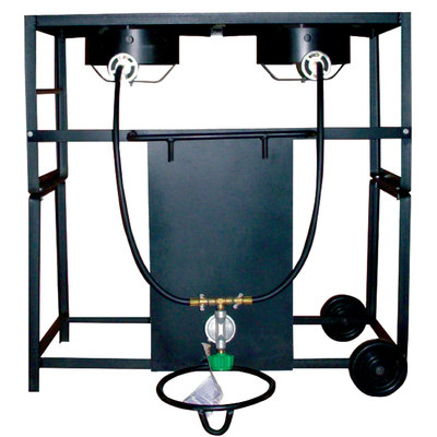 King Kooker 30 Dual - Burner Outdoor Patio Cart
