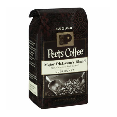 Peet's Coffee Deep Roast Major Dickason's Blend Ground Coffee