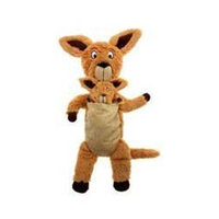 Charming Pet Products Pouch Mates Kangaroo Large Plush Dog Toy