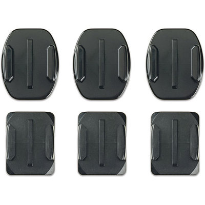 GoPro Flat and Curved Adhesive Mounts for HERO Cameras - Black (AACFT-