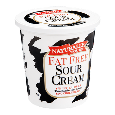 Naturally Yours Sour Cream Fat Free