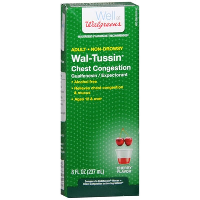 Walgreens Wal-Tussin Chest Congestion Liquid for Adults