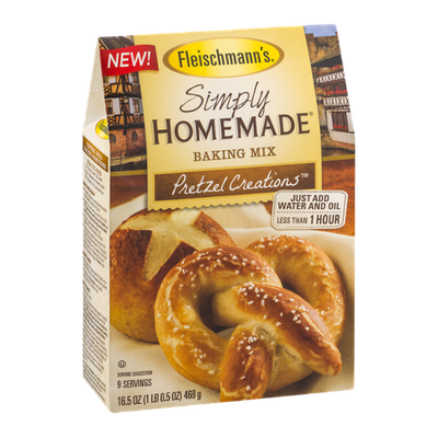 Fleischmann's Simply Homemade Pretzel Creations Baking Mix