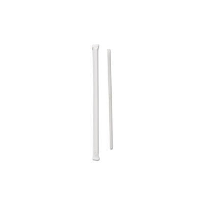 SCC822TX - SOLO Cup Company Wrapped Jumbo Straws; Polypropylene; 7 3/4